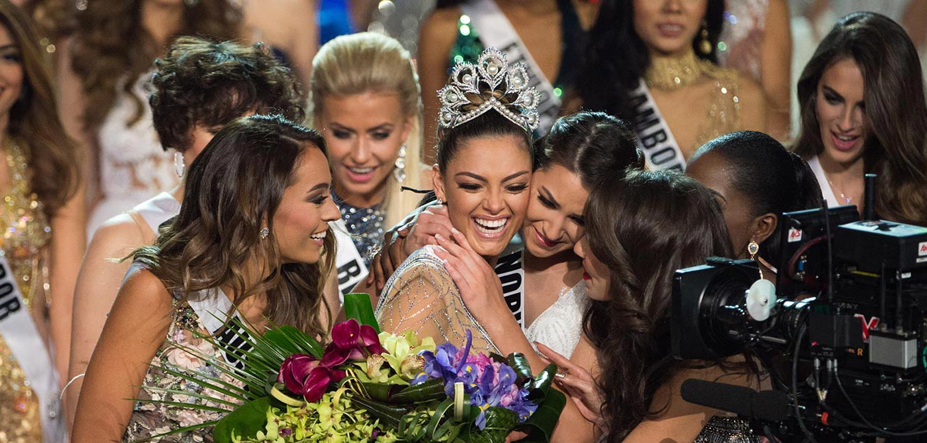 Vinnerøyeblikk i Miss Universe